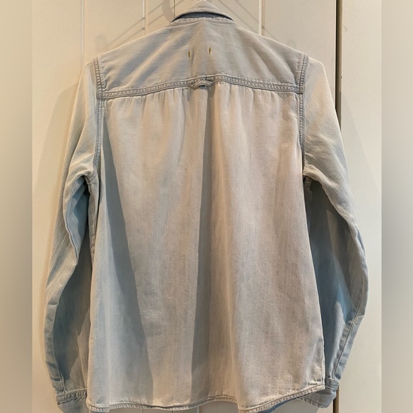 Madewell reverse-dyed denim shirt - Picture 5 of 5